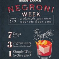 What are you doing this Negroni Week?