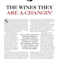 The Brave New Face of Indian wines